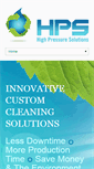 Mobile Screenshot of highpressuresolutions.ca